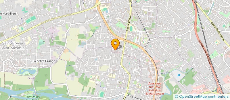 localisation de l'entreprise SCI DU PRESSOIR à ORLEANS