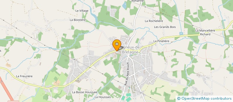 localisation de l'entreprise SCI DU PRESSOIR à VIGNEUX-DE-BRETAGNE