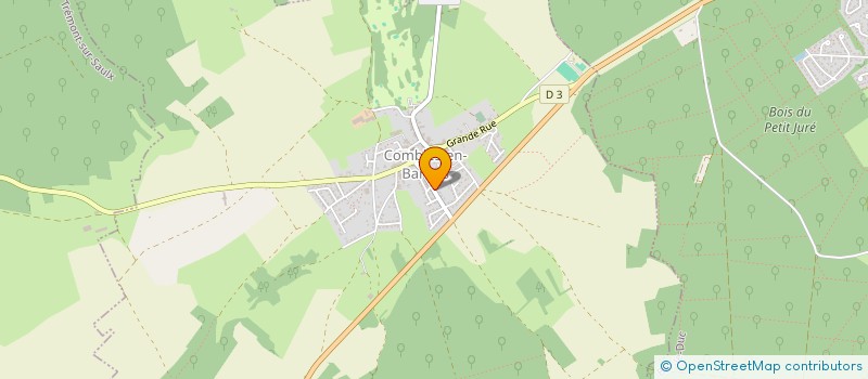 localisation de l'entreprise SCI DU PRESSOIR à COMBLES-EN-BARROIS