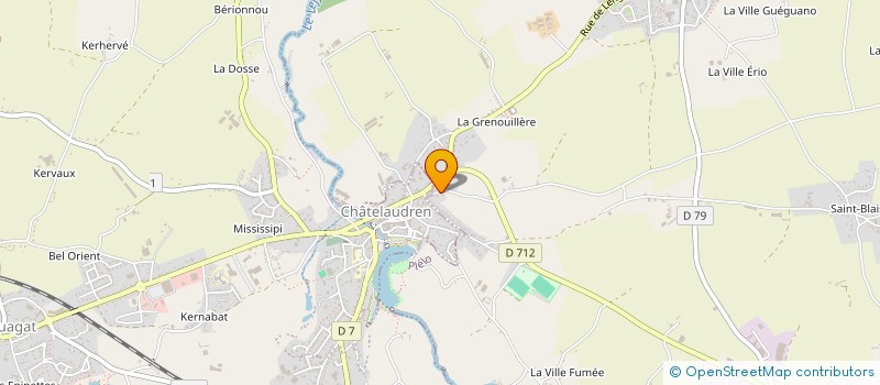 localisation de l'entreprise SCI DU PRESSOIR à PLELO