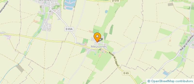 localisation de l'entreprise SCI DU PRESSOIR  MEUVAINES