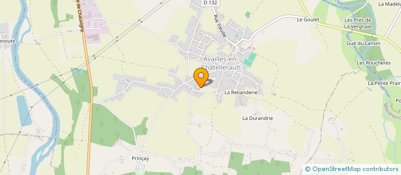 localisation de l'entreprise SCI DU PRESSOIR  AVAILLES-EN-CHATELLERAULT