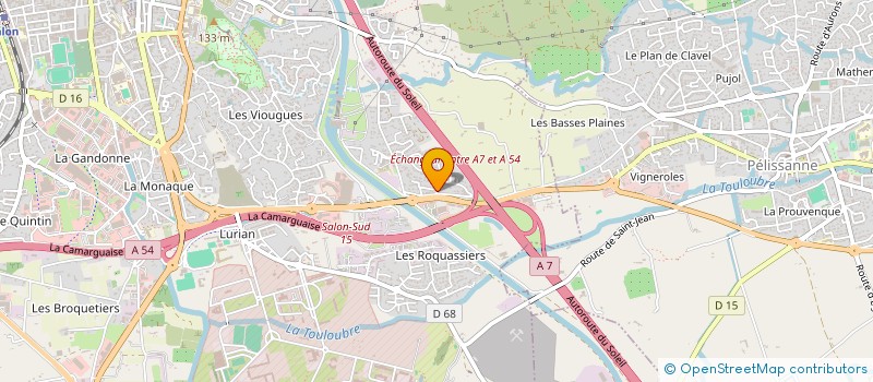 localisation de l'entreprise SCI DU PRETOIRE  SALON-DE-PROVENCE