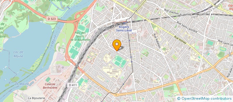 localisation de l'entreprise SCI DU PRIEURE à ANGERS