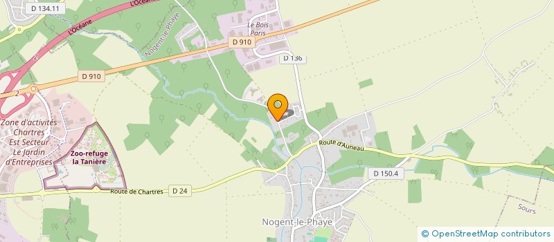 localisation de l'entreprise SCI DU PRIEURE à NOGENT-LE-PHAYE