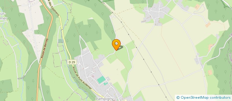 localisation de l'entreprise SCI DU PRIEURE  CAMPIGNY