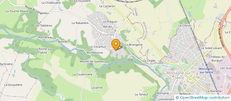 localisation de l'entreprise SCI DU PRIEURE  MORTAGNE-SUR-SEVRE