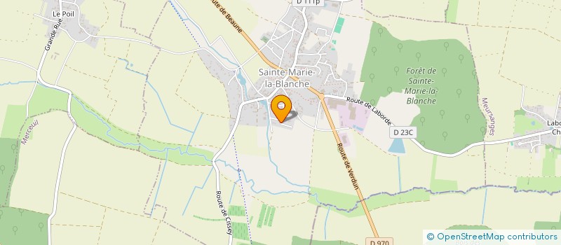 localisation de l'entreprise SCI DU PRIEURE à BEAUNE