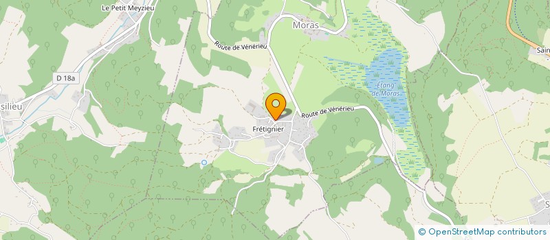 localisation de l'entreprise SCI DU PRIEURE  MORAS