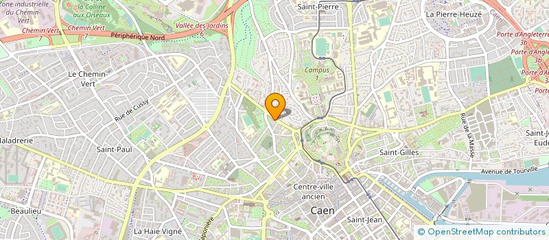 localisation de l'entreprise SCI DU PRIEURE à CAEN