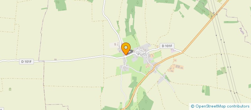 localisation de l'entreprise SCI DU PRIEURE  PUITS
