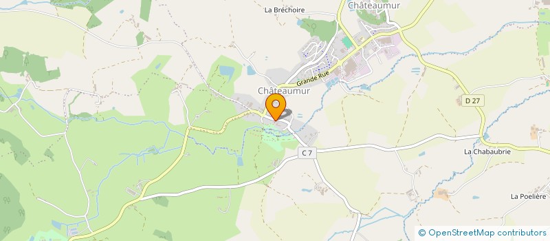 localisation de l'entreprise SCI DU PRIEURE DE REAUMUR  REAUMUR