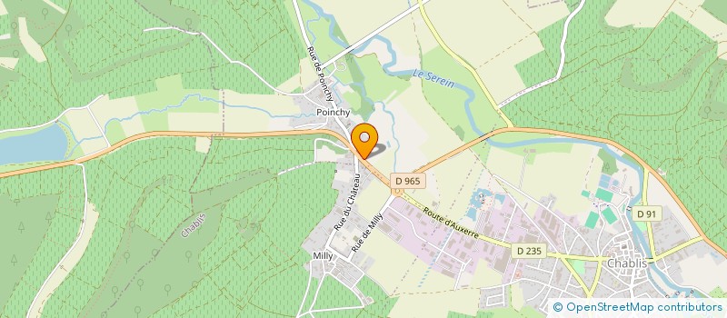 localisation de l'entreprise SCI DU PRIEURE SAINT COME  PREHY