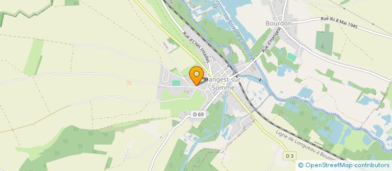 localisation de l'entreprise SCI DU PRIEZ  HANGEST-SUR-SOMME