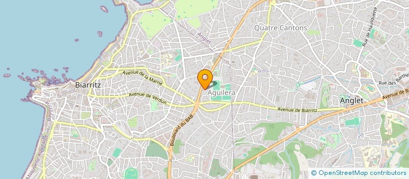 localisation de l'entreprise SCI DU PRINCE DE GALLES à BIARRITZ