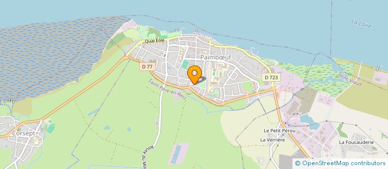 localisation de l'entreprise SCI DU PRINTEMPS  PAIMBUF