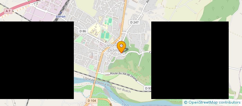 localisation de l'entreprise SCI DU PRINTEMPS  LIVRON-SUR-DROME