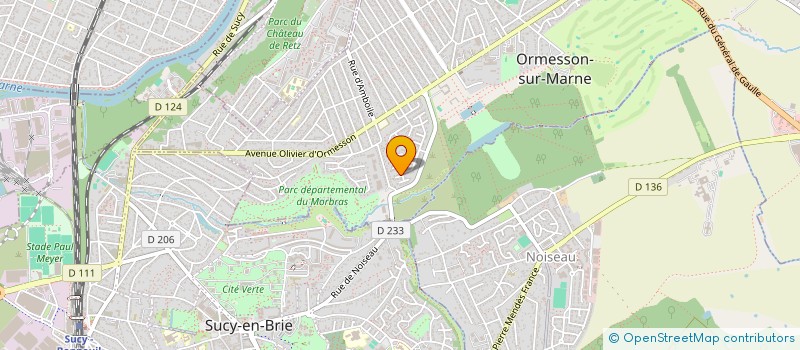 localisation de l'entreprise SCI DU PRINTEMPS  ORMESSON-SUR-MARNE