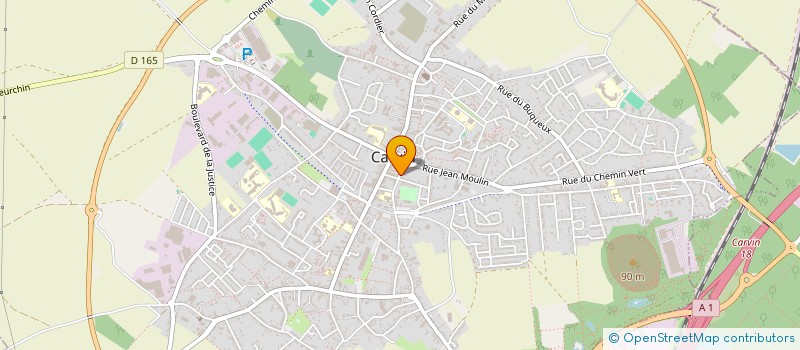 localisation de l'entreprise SCI DU PROGRES  CARVIN