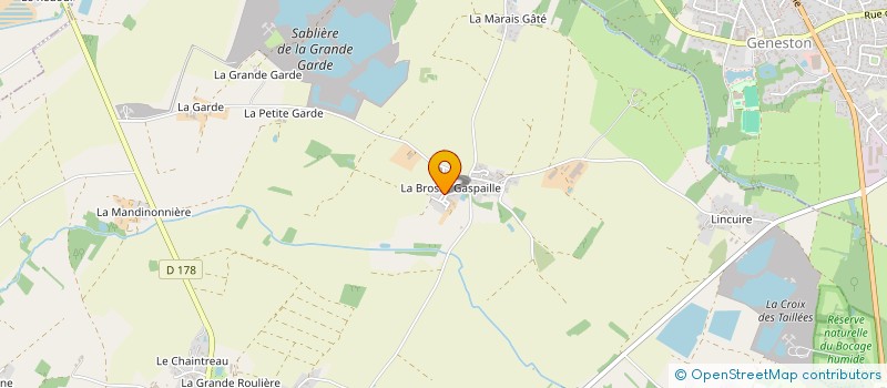 localisation de l'entreprise SCI DU PROGRES  SAINT-COLOMBAN