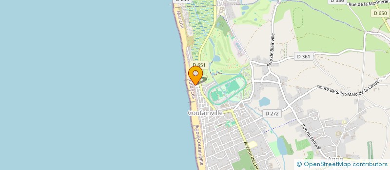 localisation de l'entreprise SCI DU PROMENOIR à AGON-COUTAINVILLE
