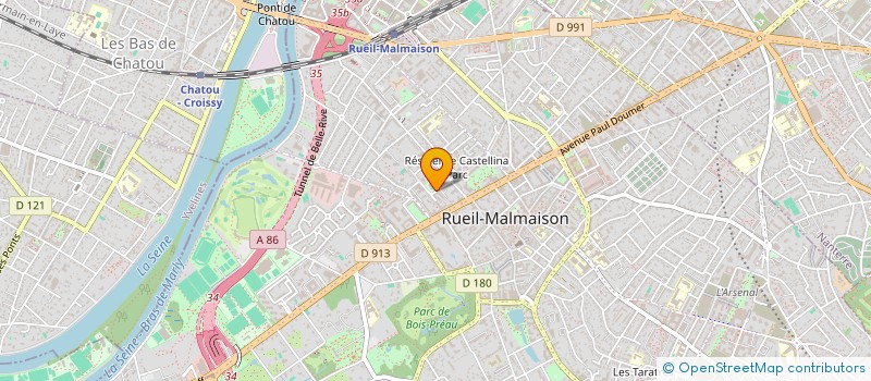 localisation de l'entreprise SCI DU PUECH à RUEIL-MALMAISON