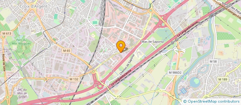 localisation de l'entreprise SCI DU PUECH RADIER à MONTPELLIER