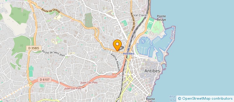 localisation de l'entreprise SCI DU PUGET à ANTIBES