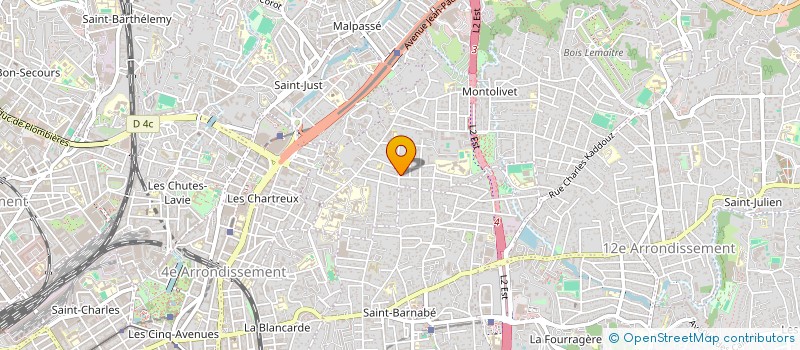localisation de l'entreprise SCI DU PUISATIER à MARSEILLE