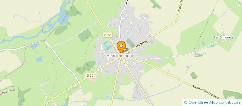 localisation de l'entreprise SCI DU PUITS  HENRICHEMONT