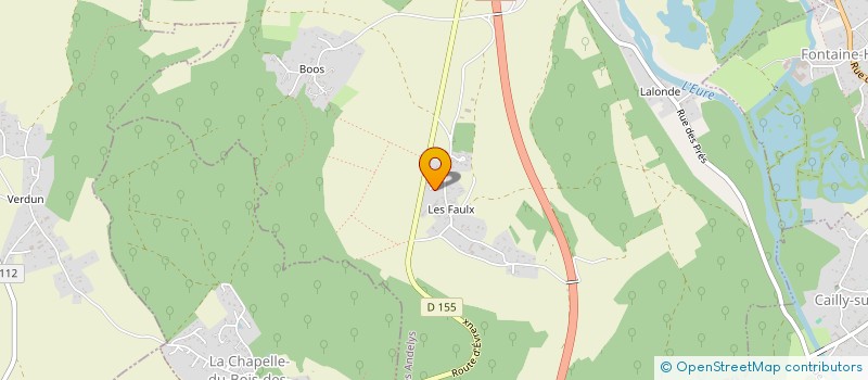 localisation de l'entreprise SCI DU PUITS  HEUDREVILLE-SUR-EURE