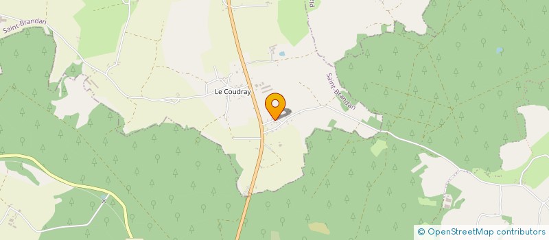 localisation de l'entreprise SCI DU PUITS  SAINT-BRANDAN