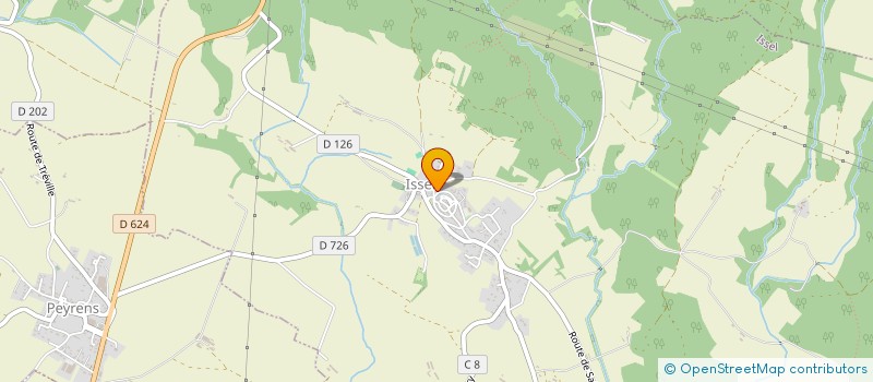 localisation de l'entreprise SCI DU PUITS  ISSEL