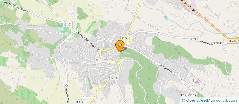 localisation de l'entreprise SCI DU PUITS à EGUILLES