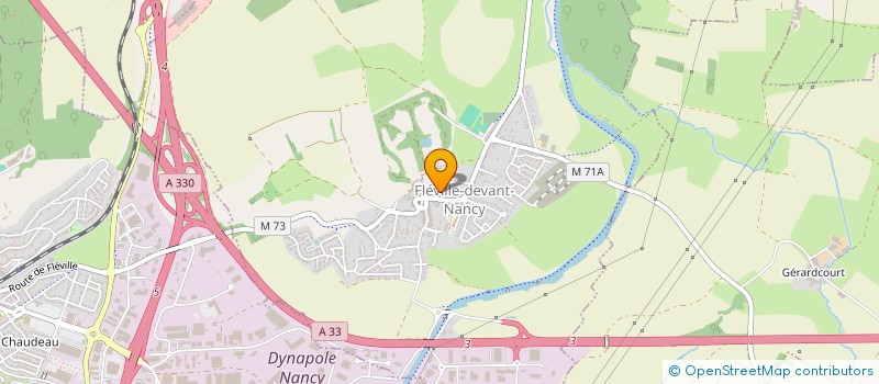 localisation de l'entreprise SCI DU PUITS  FLEVILLE-DEVANT-NANCY