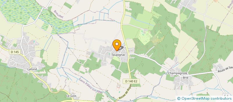 localisation de l'entreprise SCI DU PUITS  BREUILLET