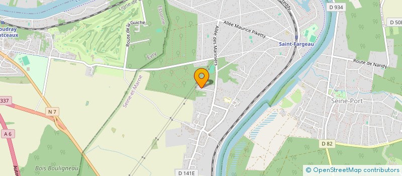 localisation de l'entreprise SCI DU PUITS BEAU  SAINT-FARGEAU-PONTHIERRY