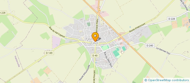 localisation de l'entreprise SCI DU PUITS D AVRIL  ECRETTEVILLE-LES-BAONS