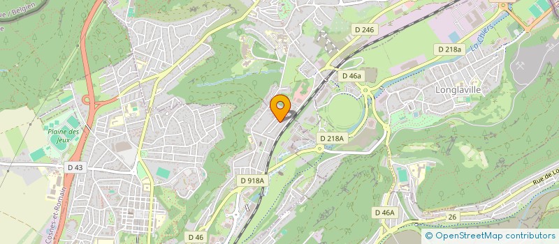 localisation de l'entreprise SCI DU PUITS DE LA MINE  BAZAILLES