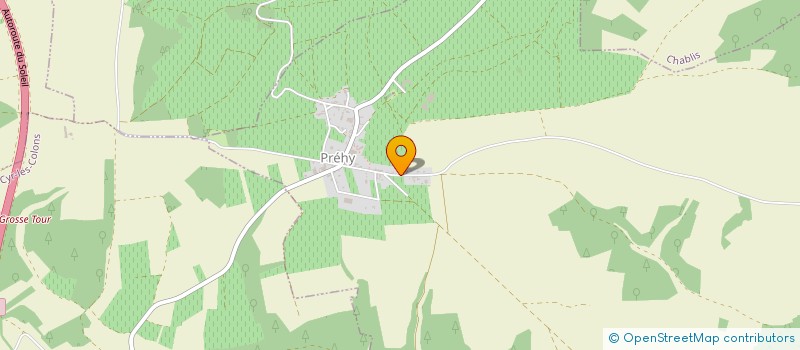 localisation de l'entreprise SCI DU PUITS DE NAILLAN  PREHY