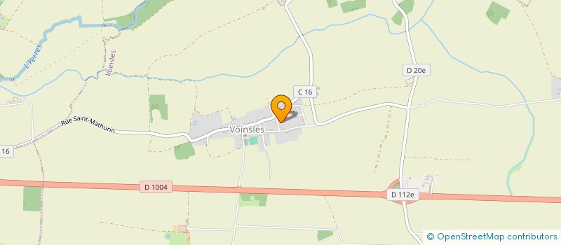 localisation de l'entreprise SCI DU PUITS FLEURI  VOINSLES