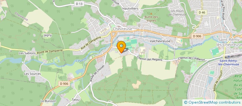 localisation de l'entreprise SCI DU PUITS SAINT JEAN  CHEVREUSE