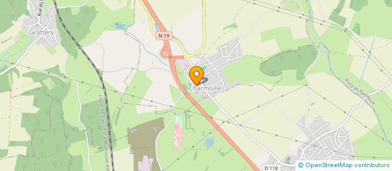 localisation de l'entreprise SCI DU PUITS SALE  CHARMOILLE