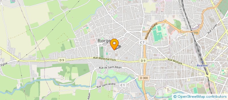 localisation de l'entreprise SCI DU PUY à RIORGES