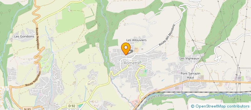 localisation de l'entreprise SCI DU PUY  GAP