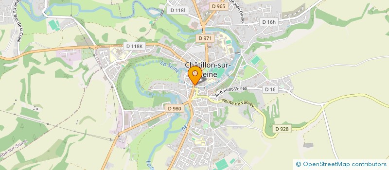 localisation de l'entreprise SCI DU PUY  CHATILLON-SUR-SEINE