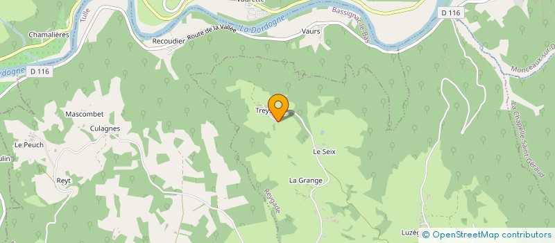 localisation de l'entreprise SCI DU PUY DE LA BESSE  REYGADE