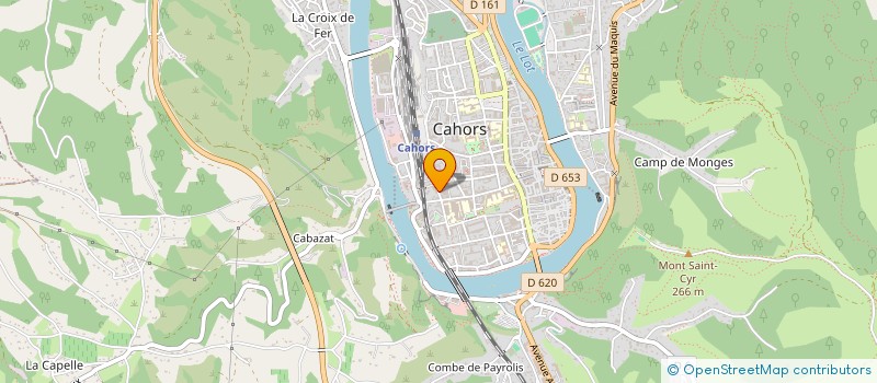 localisation de l'entreprise SCI DU PUY DU RIOU à CAHORS
