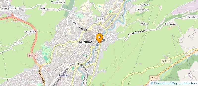 localisation de l'entreprise SCI DU PUY GRIOU à NAUCELLES