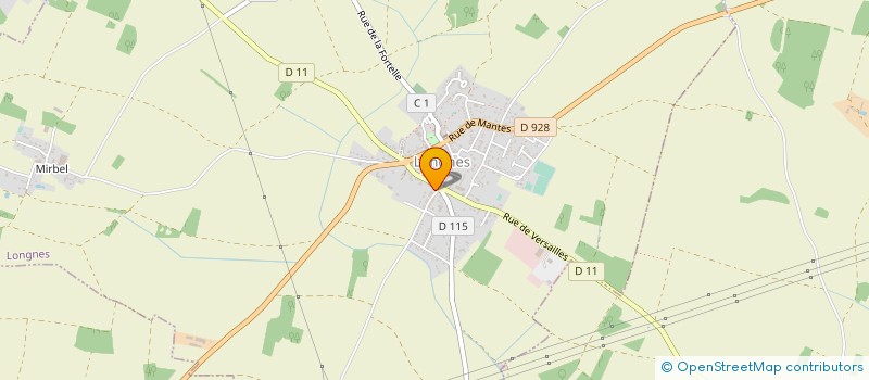 localisation de l'entreprise SCI DU PUY SAINT LOUP  LONGNES